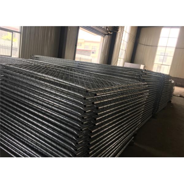 Quality Temporary Chain Link fence panels 4' 6' 8 ' optional width 12 ' tubing 1¼"(32mm) x 1.6mm thick 2⅜"x2⅜"(60mmx60mm) for sale