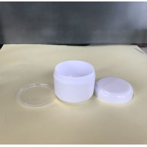 Buy cheap Skin Care Cream Cosmetic Plastic Jar 100g With Screw Cap from wholesalers