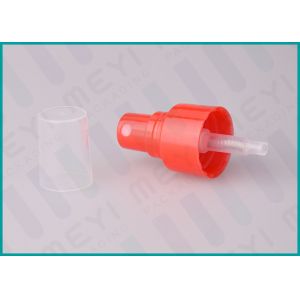Buy cheap Red Smooth 24/410 Fine Mist Sprayer Pump For Body Spray / Deodorant from wholesalers