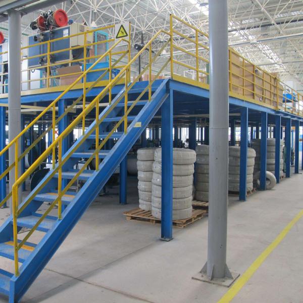 Quality Industrial Warehouse Storage Platform Multi Level Racking For Maximum Space Utilization for sale