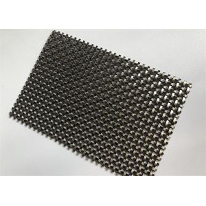 Buy cheap Pre Crimped Stainless Steel Copper Plating Woven Wire Mesh For Hallway Wall from wholesalers