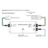 Buy cheap High Voltage LED Strip RF - DMX Controller , 3 Channel Dmx Decoder RGB Max 5A IP67 from wholesalers