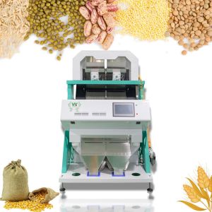 128 Channels Bean Color Sorting Machine For White Kidney Beans Optical Sorter