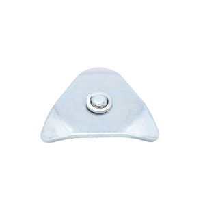 Triangular Plate Geophone Case Metal 1 Pcs Supplied With Screw Bolt