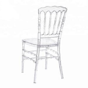 Buy cheap High Back Transparent Resin Chiavari Chair Nepoleon Crystal Chiavari Chairs from wholesalers