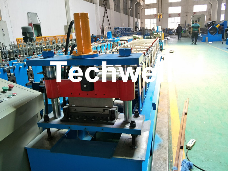 Buy cheap Aluminium , PPGI Standing Seam Cold Roll Forming Machine With Hydraulic Cutting Type from wholesalers