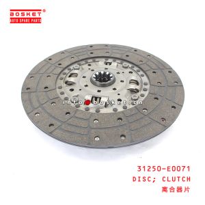 31250-E0071 Clutch Disc Suitable for ISUZU HINO E13C