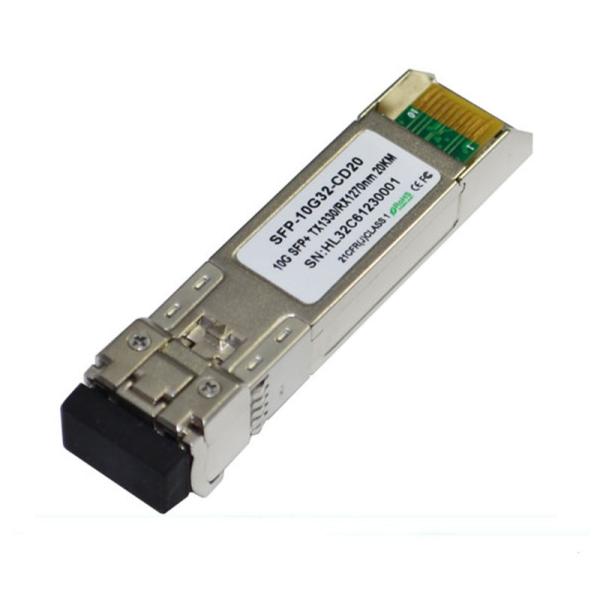 Quality Simplex LC 10G Bidi SFP Transceiver Module 10km Tx1330nm Rx1270nm for sale