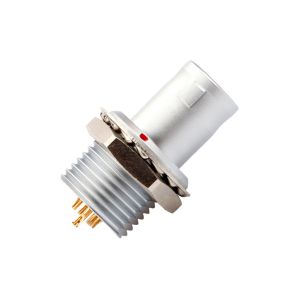 Buy cheap Push-pull Self-locking T2 8Pin Circular Connector Panel Fixed Plug Without Locking Device Industrial Solution from wholesalers