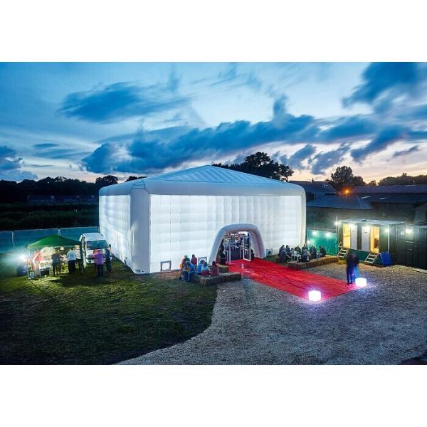 Quality Led Party Or Exhibition Advertising Inflatable Tent With CE / UL Blower for sale