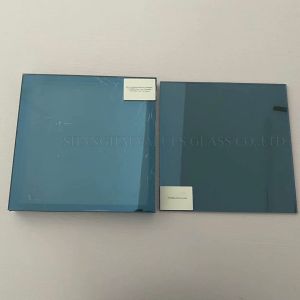 Buy cheap Tinted Agricultural Pacifica Blue Tempered Glass Panels Low Emissivity from wholesalers