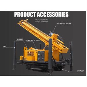 Buy cheap Geotechnical Engineering 450m Depth Crawler Mounted Drill Rig 3.5mpa from wholesalers