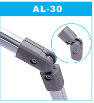 Buy cheap Die Casting Anodizing Silver Aluminum Pipe Joints AL-30 from wholesalers