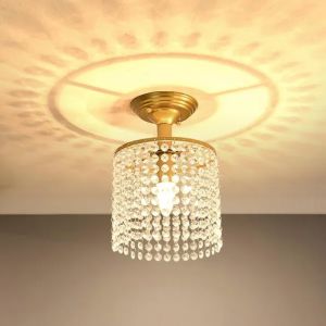 China LED Crystal Chandelier Gold Ceiling Light Hallway Ceiling Lights(WH-CA-109) on sale