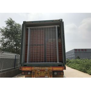 Heavy Duty Design Temp Fence Panels Portable Mesh Fencing 84 Microns