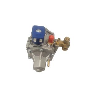 Die Cast Aluminium Body CNG Pressure Regulator Blue For Car Autogas Conversion
