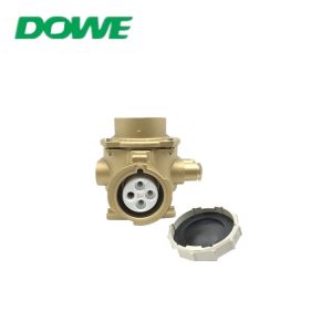 IP56 Grounding Device Marine High Current Interlock Switch Socket CZKLS3-2 For