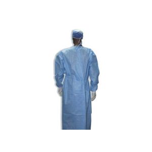 Buy cheap Flexible Disposable Protective Gowns Non Woven Fabric Alkali Proof Customized product