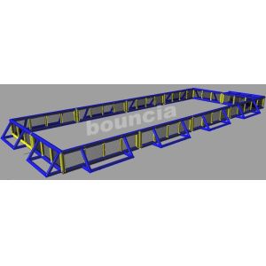 Buy cheap Detachable Inflatable Paintball Fields With Durable Nylon Thread from wholesalers