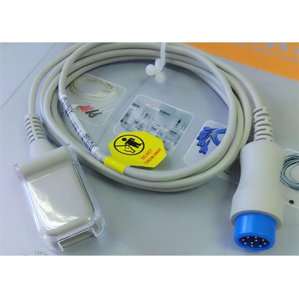Quality Compatible Spo2 Adapter Cable / SPO2 Extension Cable Mindray Beneview T5 / T8 for sale