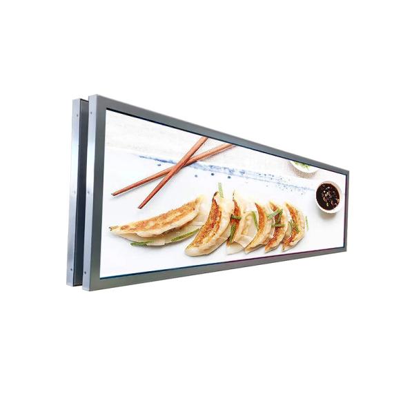 Quality 43inch Lcd Stretch Screen Tempered Glass Android 700Nit Brightness for sale