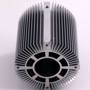China Mill Finish Customize Aluminum Alloy Heatsink Profile CNC With Screw Threads on sale