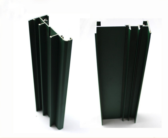 6063 T5 Powder Coated Aluminium Extrusions Profile For Windows / Doors
