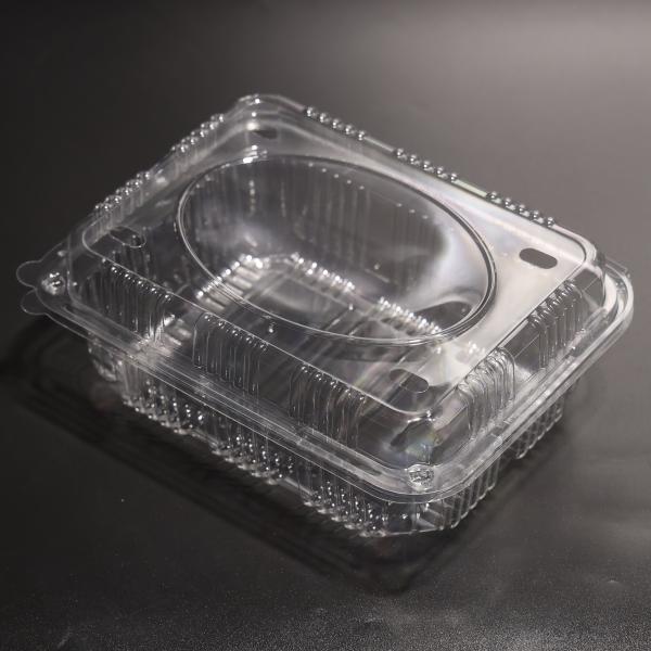 Buy cheap Rectangular Disposable Plastic Food Storage Container For Takeaway Food from wholesalers