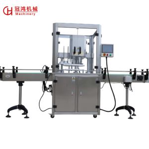 Buy cheap Lug Lid Sealing Performance Automatic Glass Jar Vacuum Capping Machine with 1 Head from wholesalers