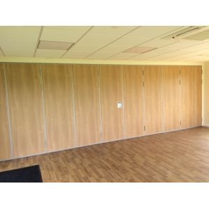 Soundproof Flexible Folding Partition Walls / Conference Hall Partition