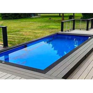 Buy cheap Topshaw Prefab Modern Design Container Pool 20ft 40ft Cheap Swimming Pool Container from wholesalers