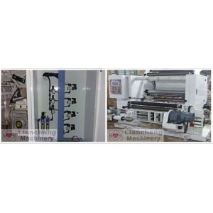 Buy cheap A-B-1300 High-speed inspecting and rewinding Machine 600mm unwind/rewind 1300 300m/m check rewind film paper alu foil from wholesalers
