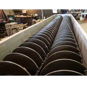 Buy cheap OEM Custom Thermal Processing Heater Screw Drying Auger Hollow Flight Heating Screw Conveyor from wholesalers