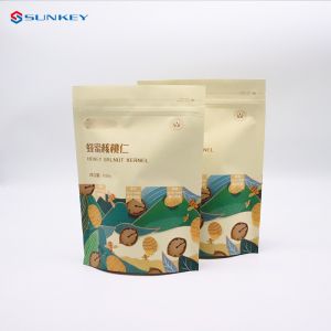 Buy cheap Heat Sealed Protein Powder Ziplockk Packaging Bag Snack Nuts Matte Stand Up Food product