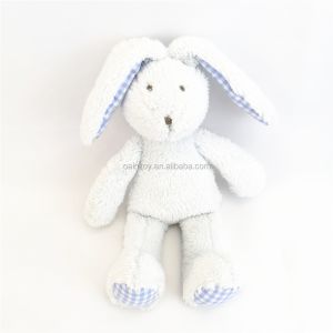 OEM ODM Custom Plush Bunny Doll Birthday Gift Rabbit Stuffed Toy EN71