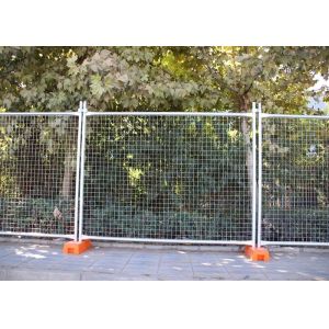 Buy cheap Electric Galvanized W2.4m Temp Construction Fence from wholesalers