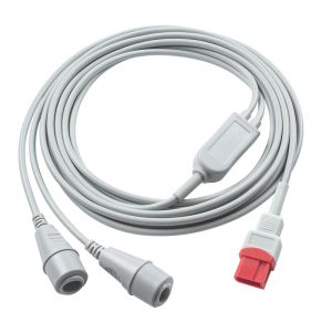 Buy cheap 10Pin to 2 Edward Connector IBP Cable 3.5M Compatible for Spacelabs from wholesalers