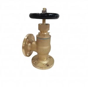 Buy cheap Marine Angle flange check valve   JIS  bronze  5K  10K  16K from wholesalers