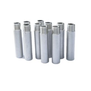 BSP NPT Forged Hydraulic Pipe Fittings / Double Pipe Nipple Union Connector