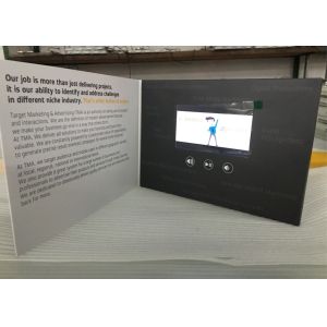 Buy cheap Paper Material Lcd Greeting Card 4.3 Inch 350mAh-2000mAh Li-Ion Battery from wholesalers