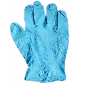Buy cheap Stretch Durable Breathable Disposable Nitrile Exam Gloves with Logo Printing from wholesalers