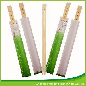 Buy cheap Disposable Individually Wrapped Twins bamboo Chopsticks 24cm Half Whole Cover from wholesalers