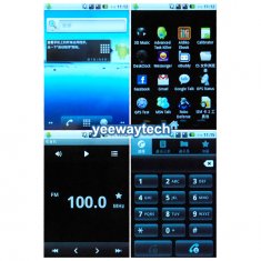 Buy cheap HiPhone H2000 Quad Band Dual Cards Dual Standby Dual Cameras WIFI JAVA Analog TV Bluetooth A-GPS Compass Android 2.2 3.5-inch Capacitive Touch Screen from wholesalers