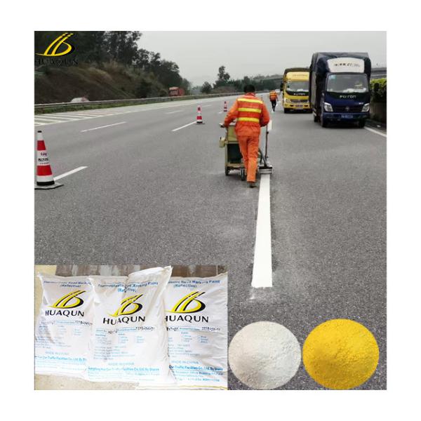 Quality C5 Resin Thermoplastic Road Marking Paint 25kg 180-220℃ Application for sale