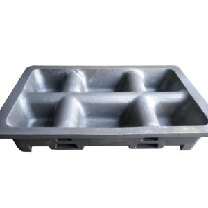 Buy cheap Custom Cast Iron Sow Molds For Casting Lead Ingots product