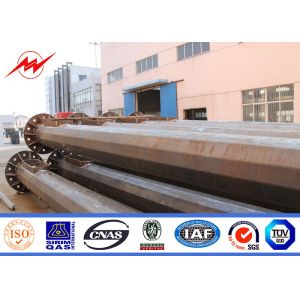 Buy cheap 30m Football Stadium Park Light Pole Columniform 50 Years Lift Time from wholesalers