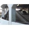 Buy cheap Suspended Anti-falling Architectural safety Netting with stainless steel cable mesh 3.0 mm wire from wholesalers