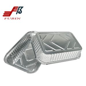 Buy cheap Rectangular Aluminum Foil Box In Oven 700ml Carry Out Container from wholesalers