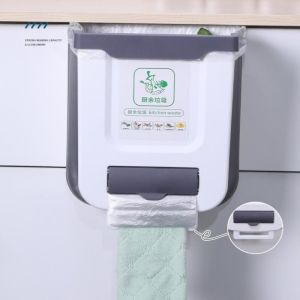 Buy cheap Plastic Sanitary Waste Rubbish 10 Gallon Rectangular Step Foldable Garbage Bin Bathroom Wa Mql Small Kitchen Trash Can With Lid, from wholesalers