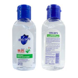 Alcohol Disposable Hand Sanitizer Hygienic Gel Instant Hand Sanitisers 50ml